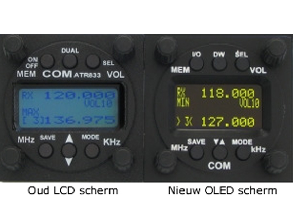 Funke  ATR833-OLED VHF-Funkgerät 8.33kHz/25kHz 6W 57mm [ZATR833-II-OLED]